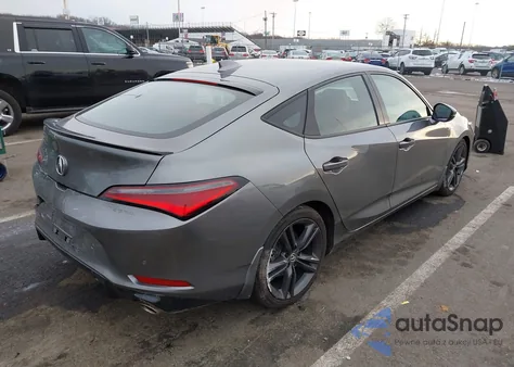 2023 Acura Integra A-Spec Technology z USA, uszkodzony, nr VIN 19UDE4H6XPA015792